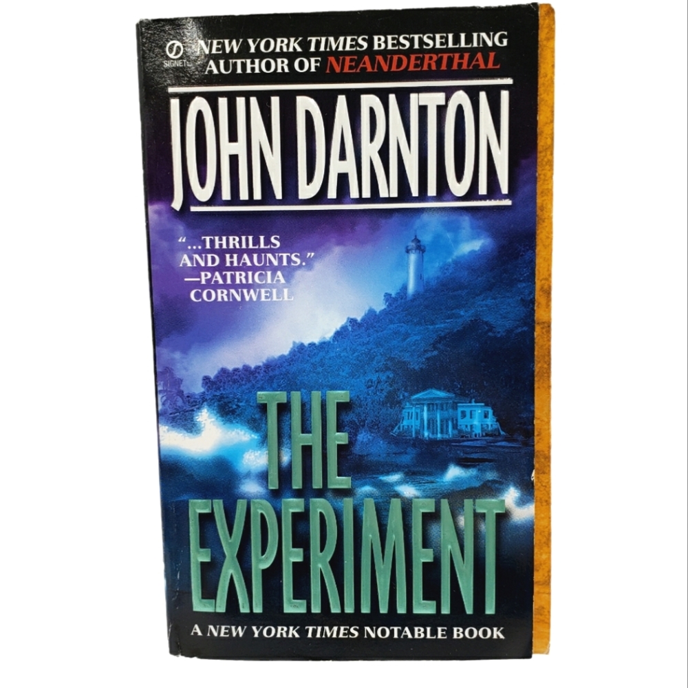 3/$12 The Experiment John Darnton Paperback Book